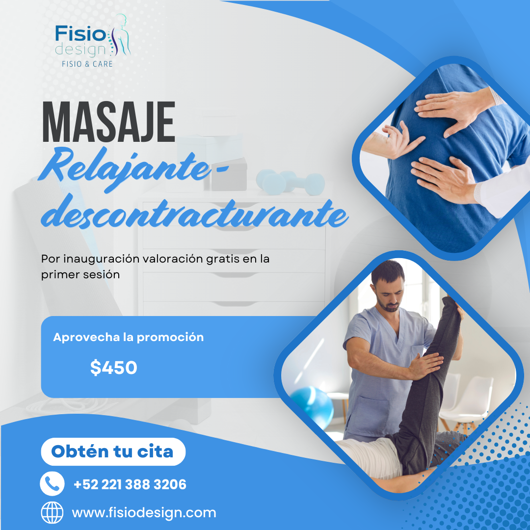 Masaje relajante descontracturante